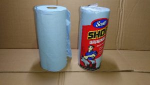 プロの現場でも絶賛ウエス！吸油性、吸水性抜群のスコット「ショップタオル」